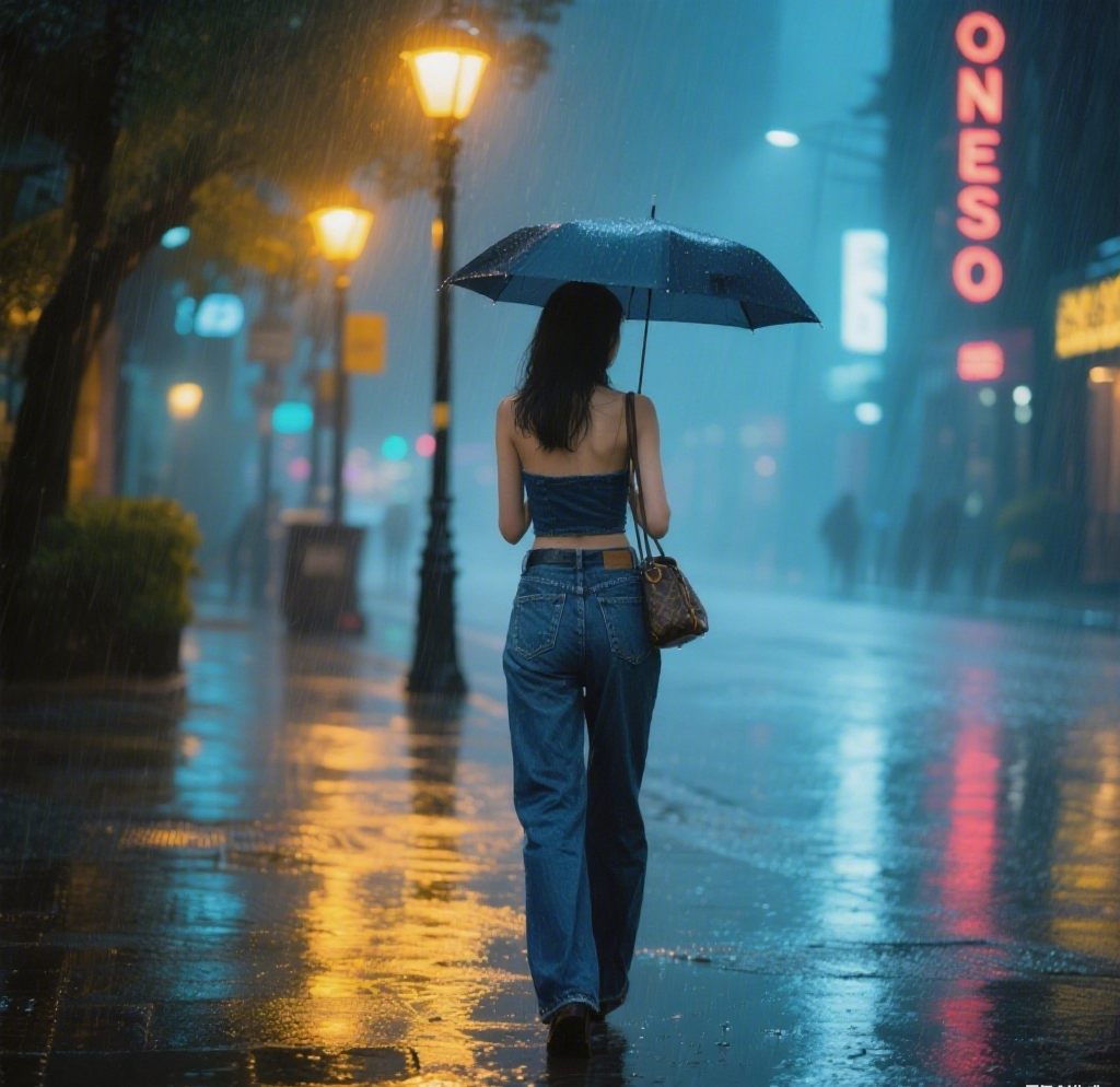 ☔ Rainy Day Rebellion: Stay Chic in ONESO Jeans When Storm Clouds Roll In