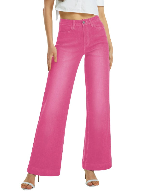 ONESO Flare Jeans for Women High Waist Wide Leg Womens Jeans Stretchy