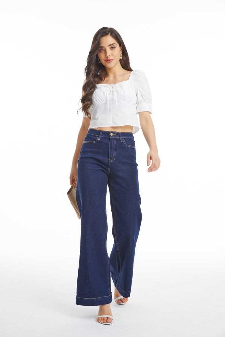 ONESO Flare Jeans for Women High Waist Wide Leg Womens Jeans Stretchy - Onesodenim