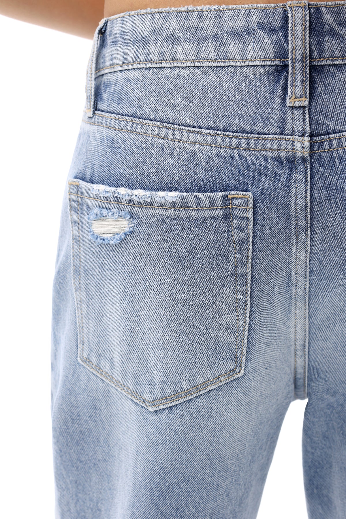 ONESO 90s High Rise Straight Jeans