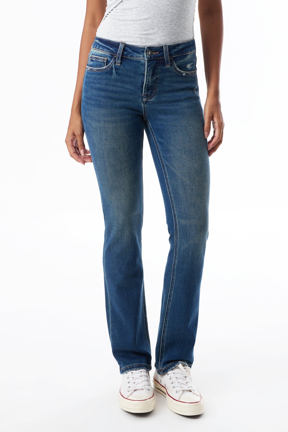 ONESO Mid Rise Classic Straight Jeans