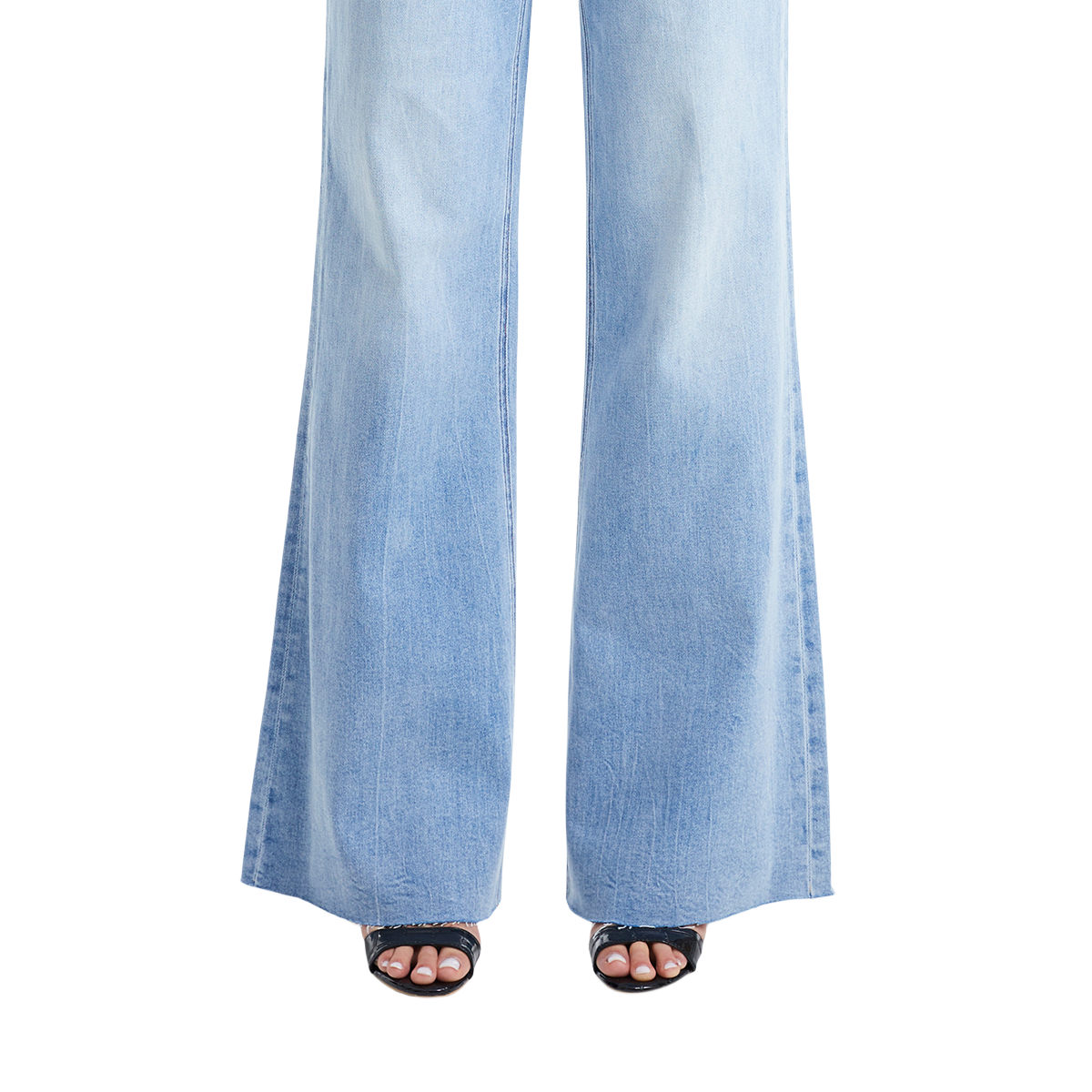 ONESO High Waisted Light Blue Wide Leg Jeans