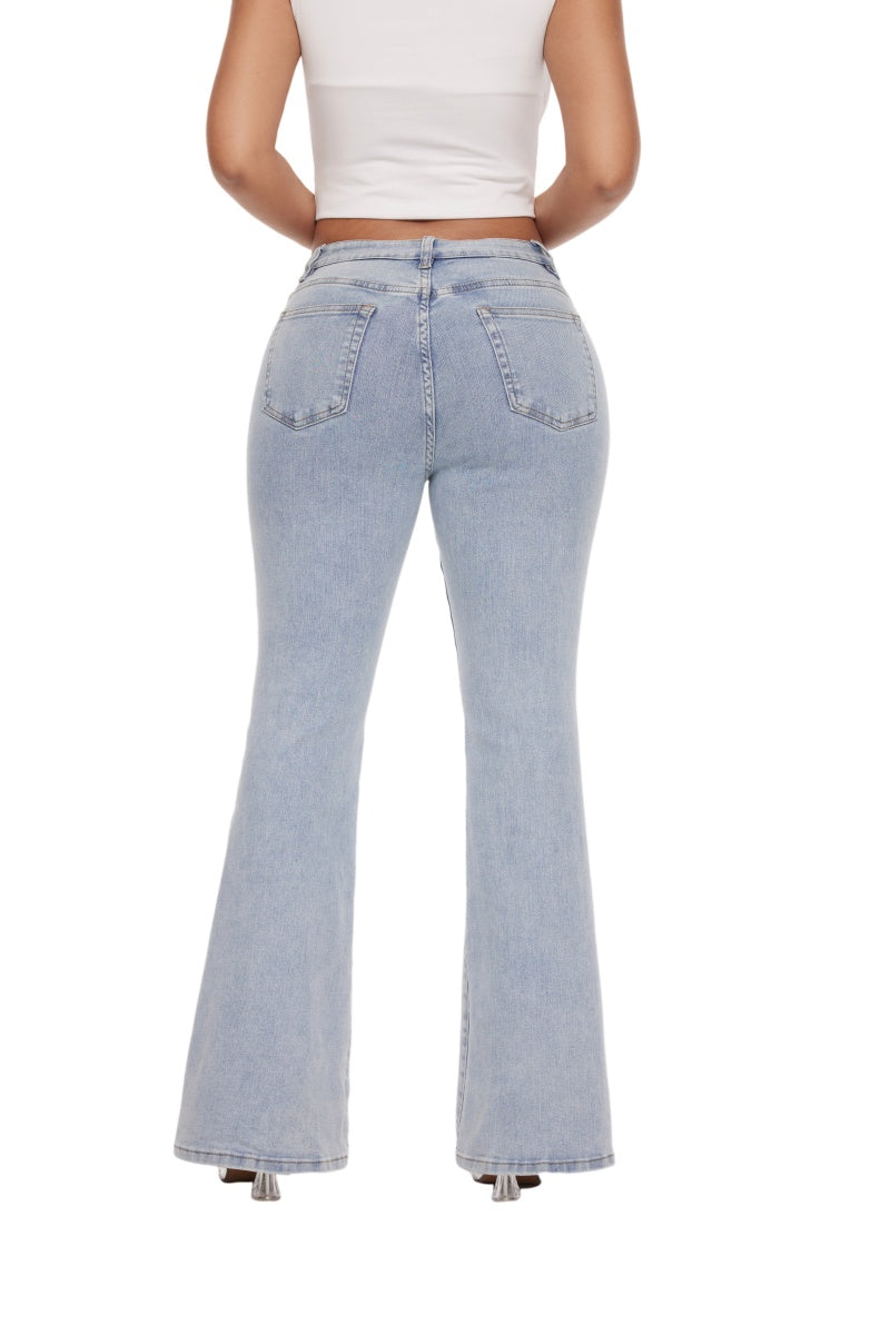 ONESO High Waisted Wide Leg Baggy Jeans