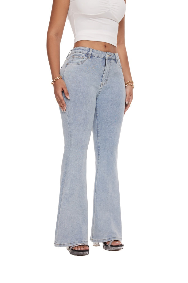 ONESO High Waisted Wide Leg Baggy Jeans
