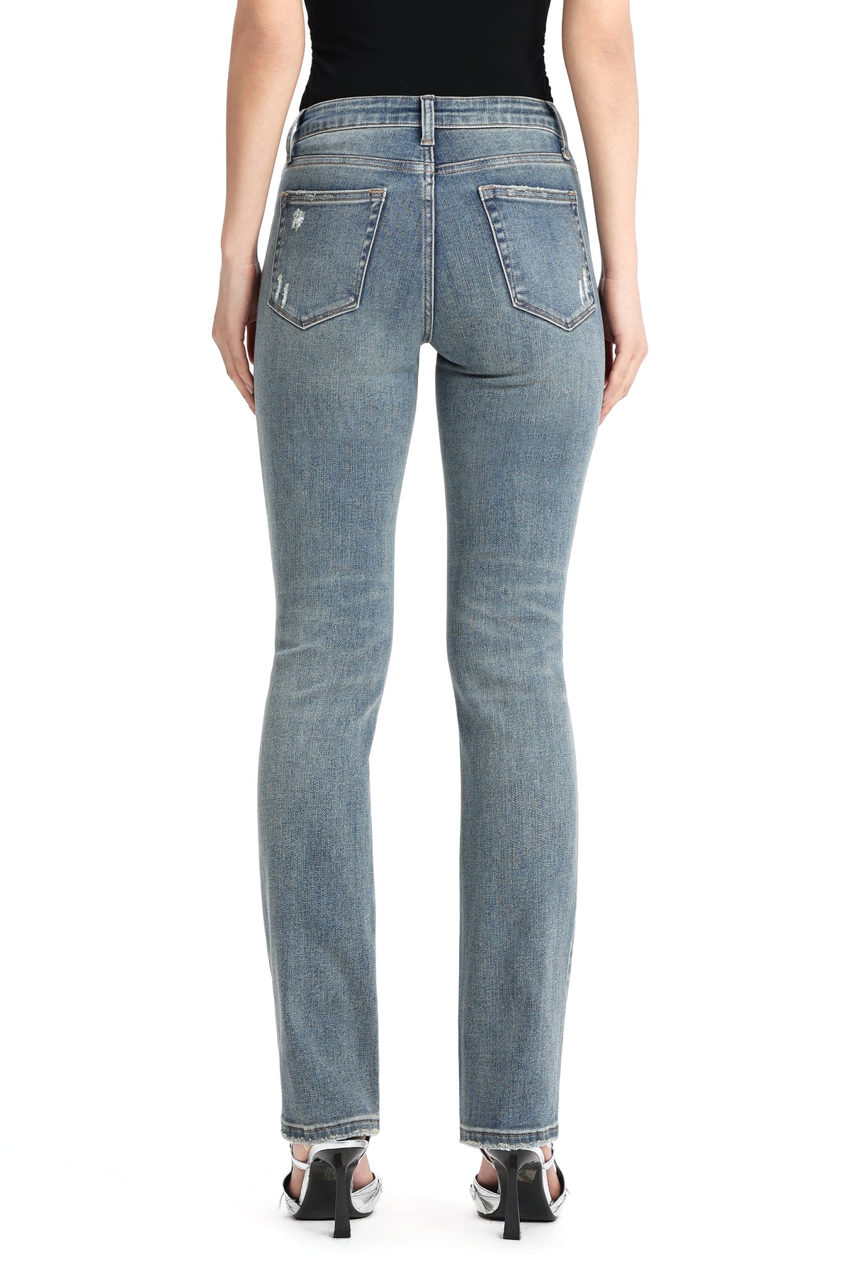 ONESO Retro Blue Straight Leg Jeans