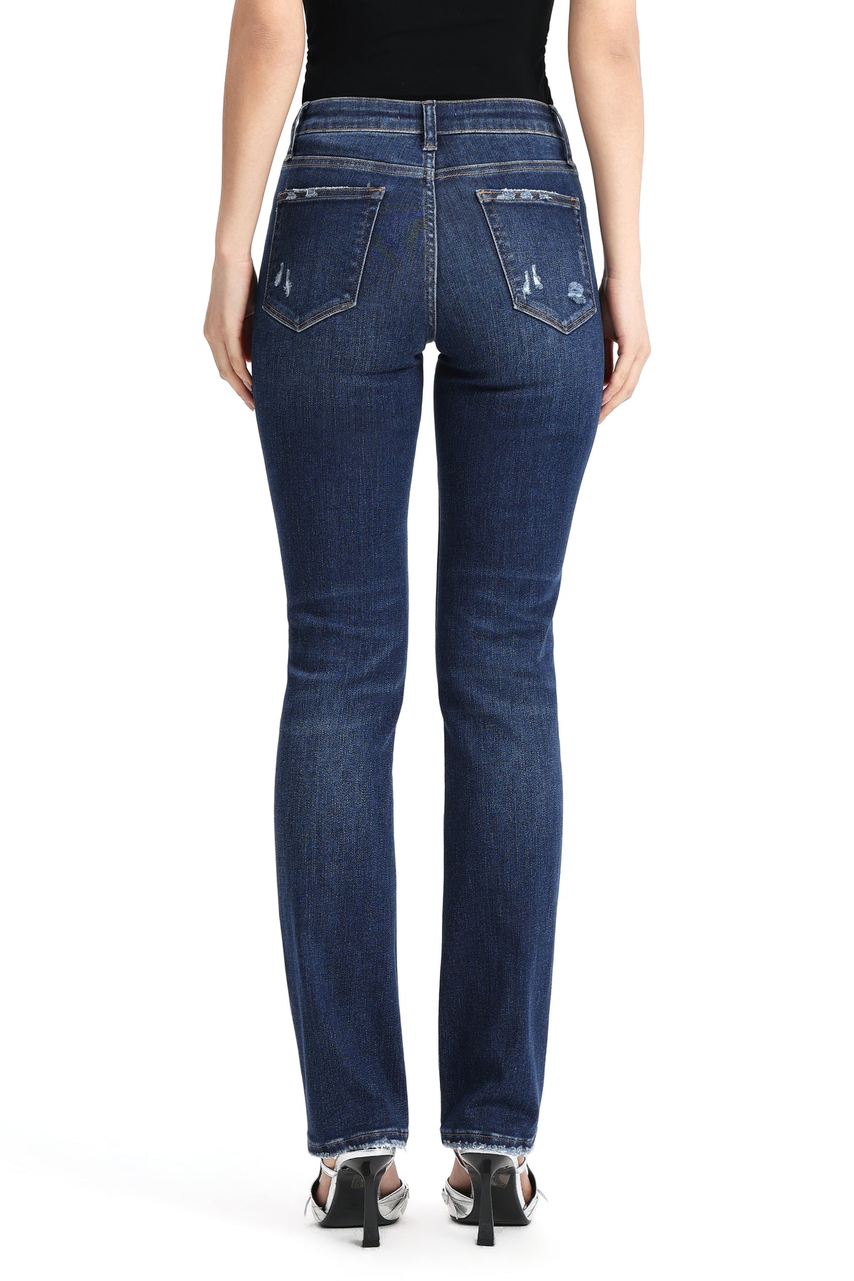 ONESO Classic Mid Rise Slim Straight Jeans