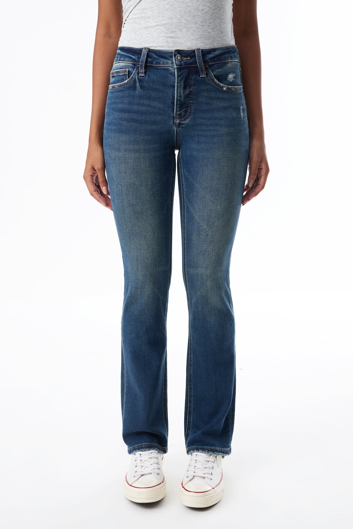 ONESO Mid Rise Classic Straight Jeans