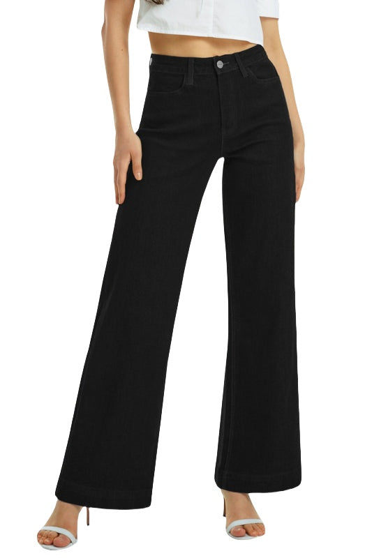 ONESO Flare Jeans for Women High Waist Wide Leg Womens Jeans Stretchy