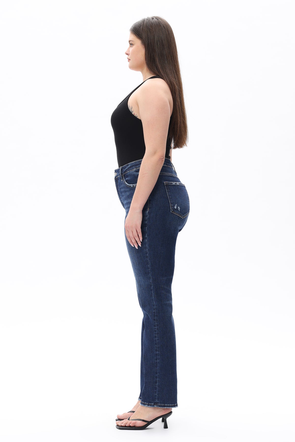 ONESO Classic Mid Rise Slim Straight Plus Jeans