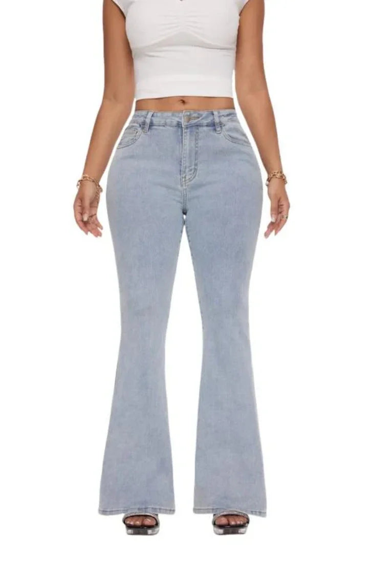 High Waisted Wide Leg Baggy Jean