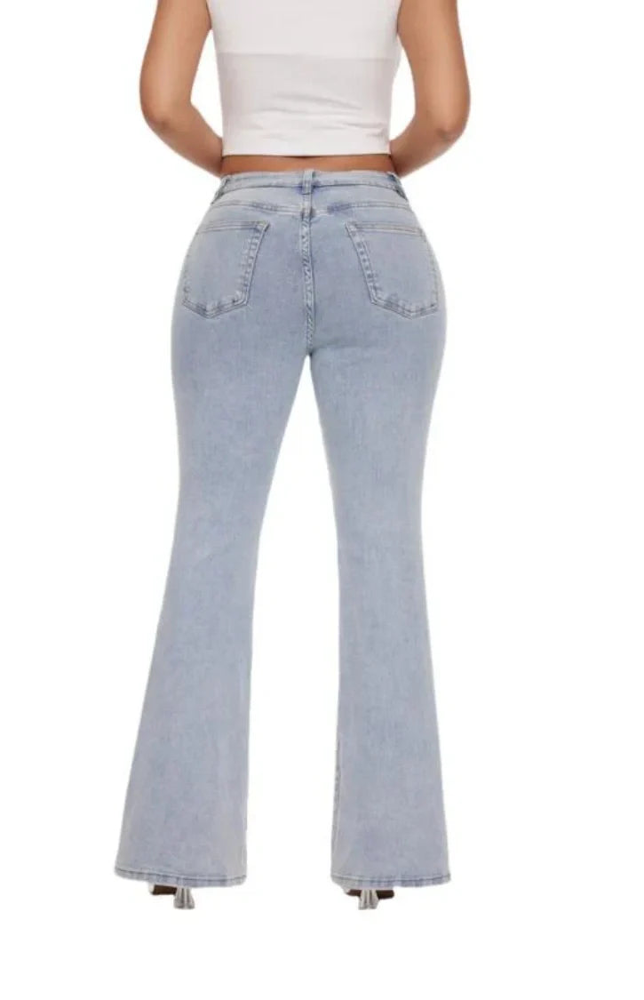 High Waisted Wide Leg Baggy Jean