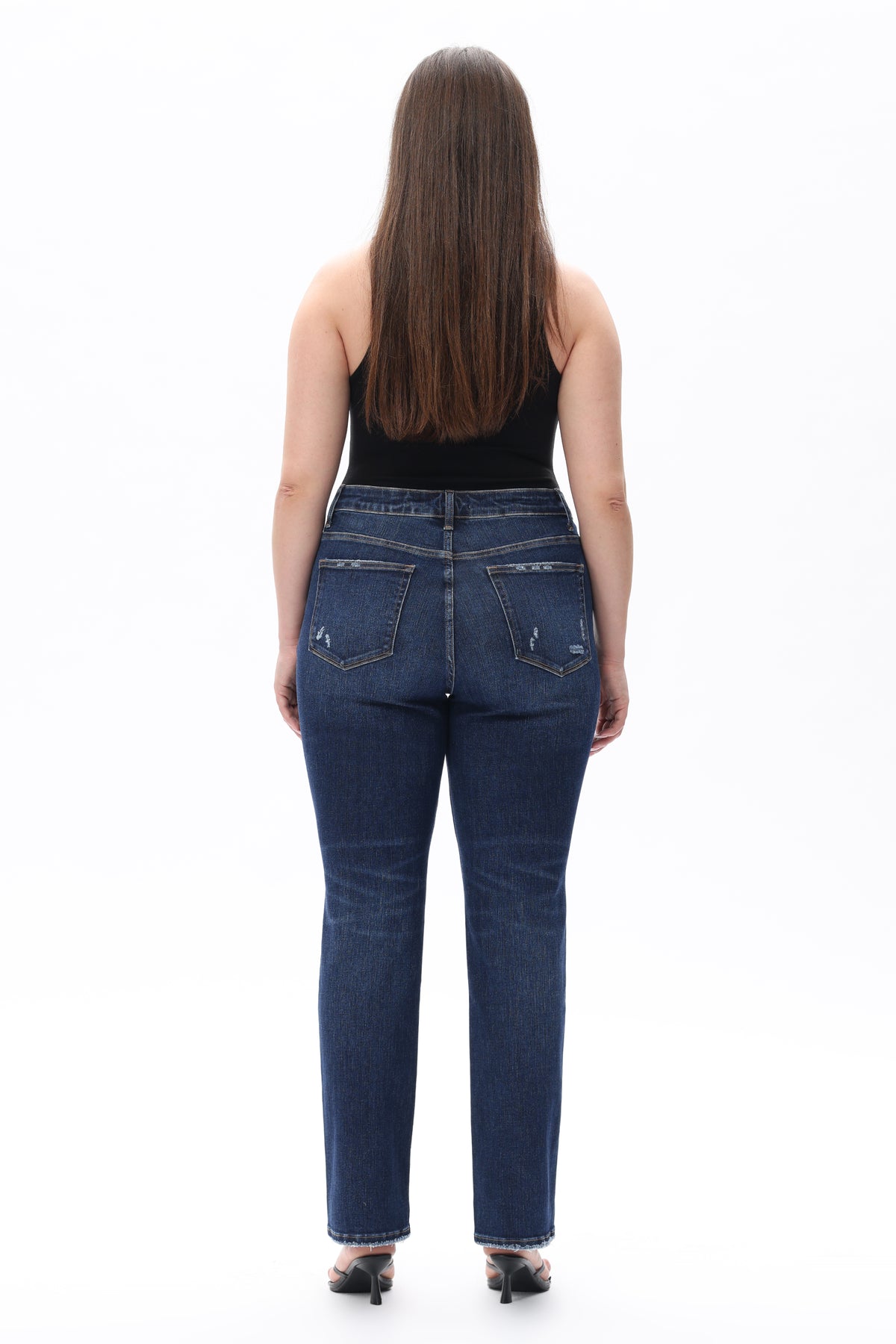 ONESO Classic Mid Rise Slim Straight Plus Jeans