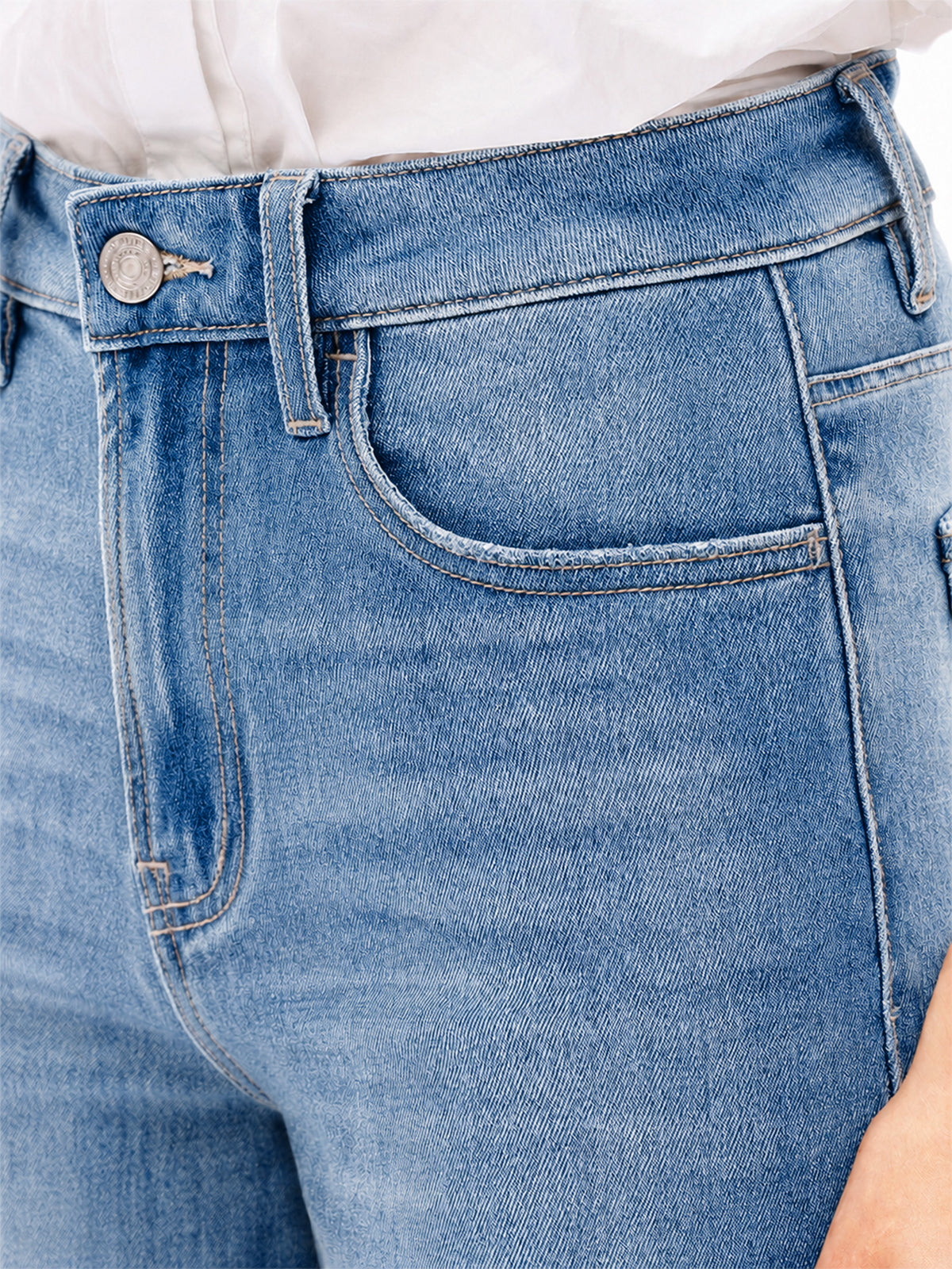 ONESO Classic High Rise Wide Leg Jeans