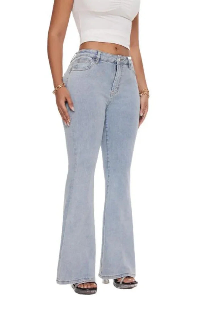 High Waisted Wide Leg Baggy Jean