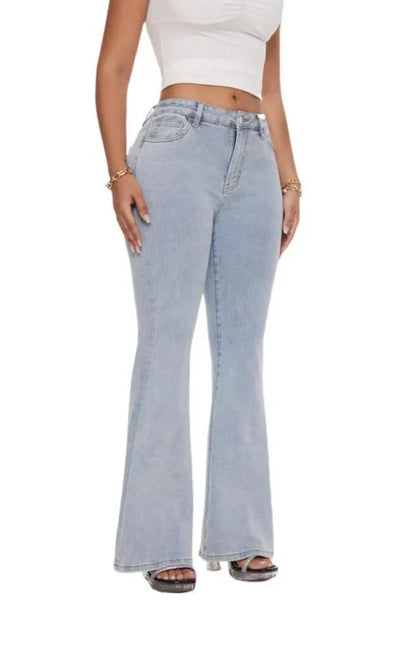 High Waisted Wide Leg Baggy Jean