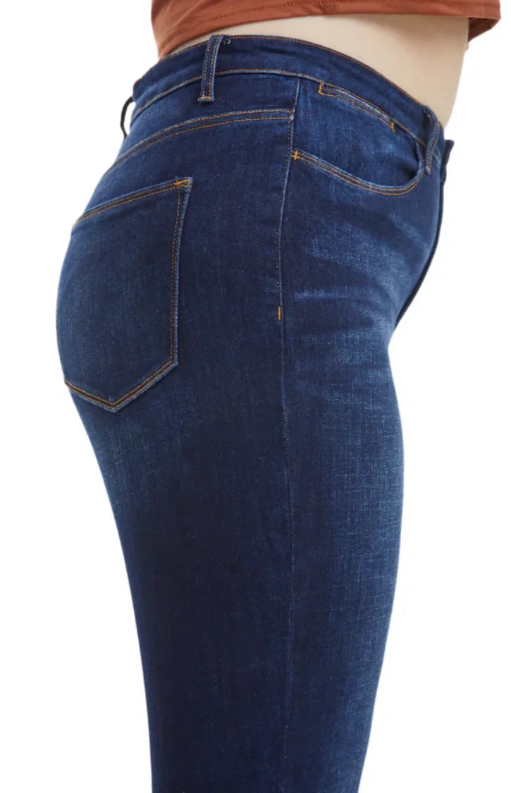 High Rise  Stretch Flare Plus Size Jeans