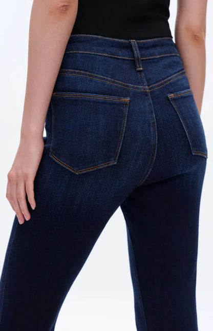 High Rise  Stretch Flare Plus Size Jeans