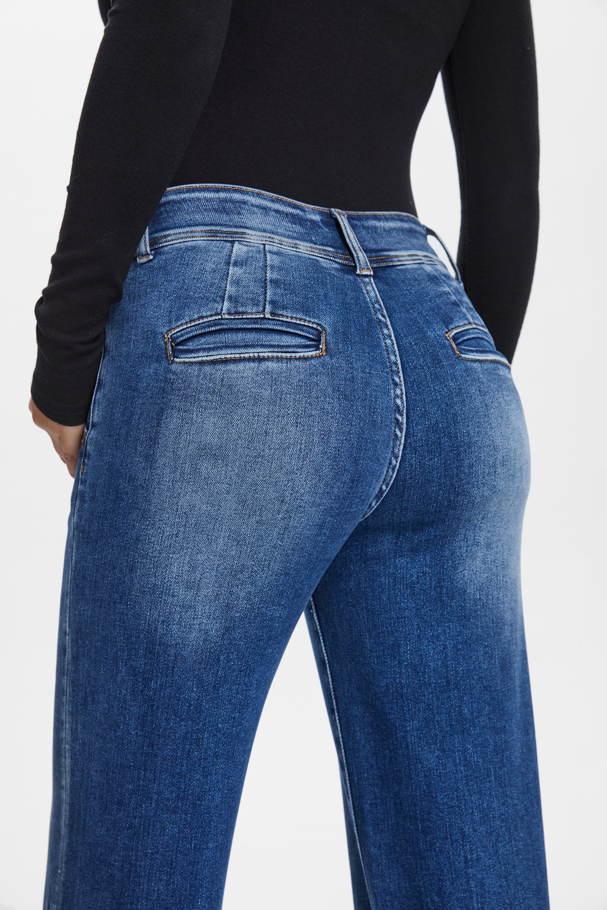 ONESO Women&#39;s Vintage High Waist Straight Leg Jeans