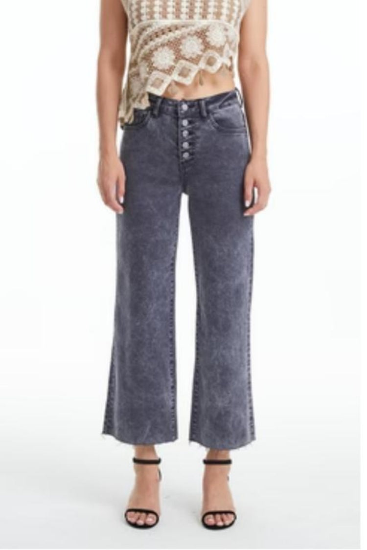 High Rise Wide Leg Jeans Womenswear Bottom