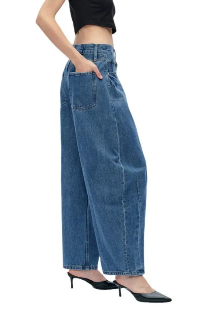 High Waist Vintage Loose Wide Leg Jeans