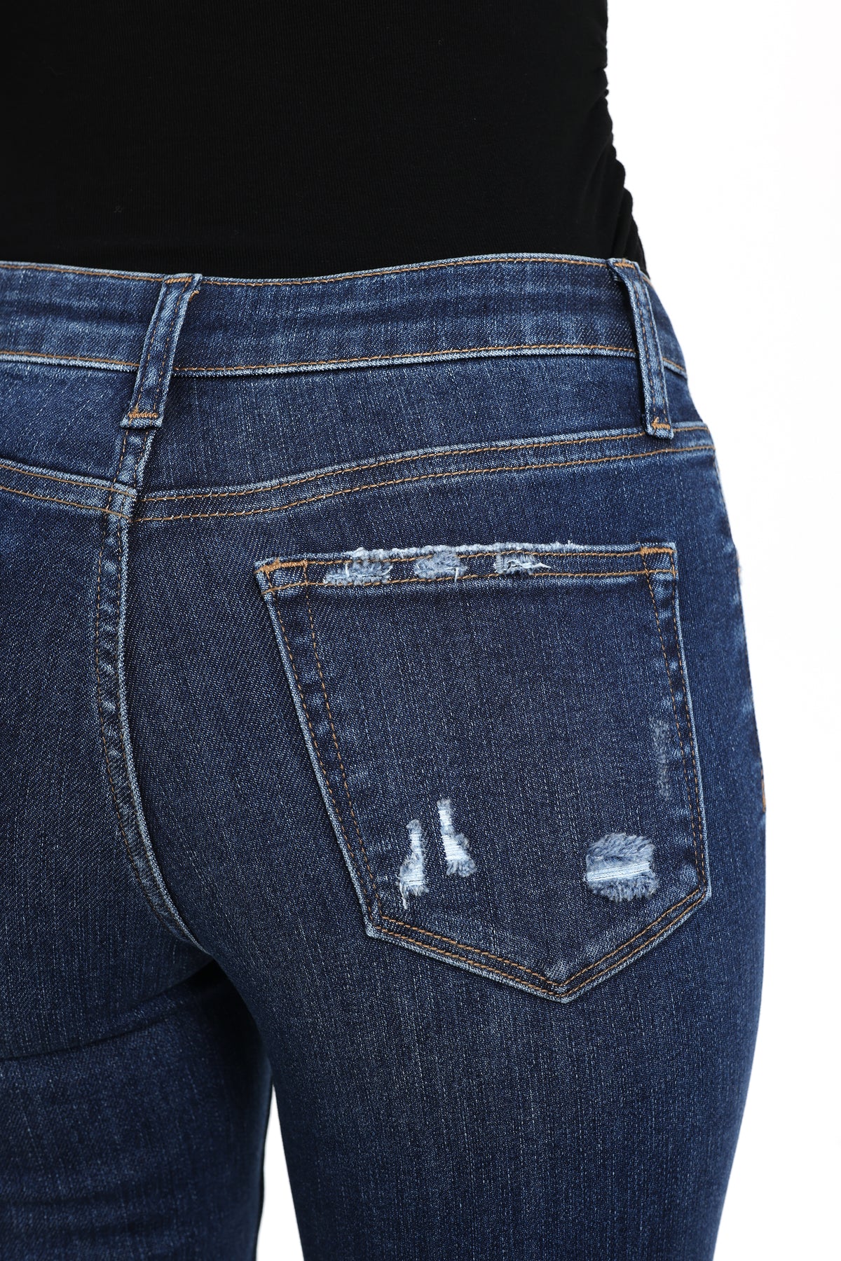ONESO Classic Mid Rise Slim Straight Jeans