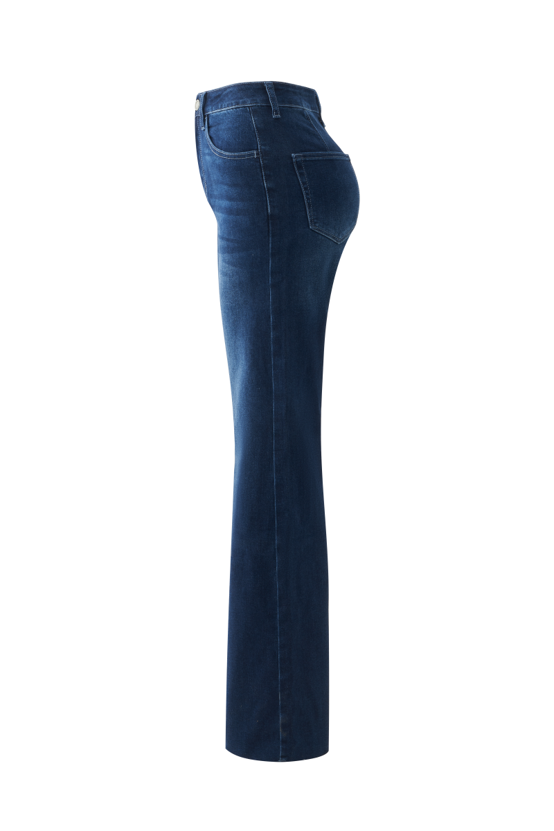 High Waist Wide Leg Jeans for Women Stretchy Tummy Control Loose Denim Pants Trendy Plus Size Mom Baggy Jeans