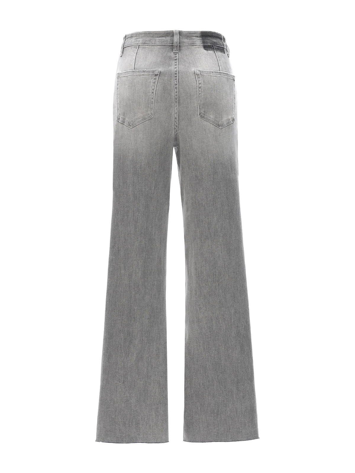 ONESO High Waist Stretchy Wide Leg BBL Jeans for Women Basic Straight Denim Pants