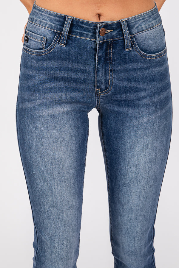 Women's Low Waist Shaping Skinny Plus Stretch Fabric Vintage Street Wear Skinny Stretch Butt Lifting Jeans