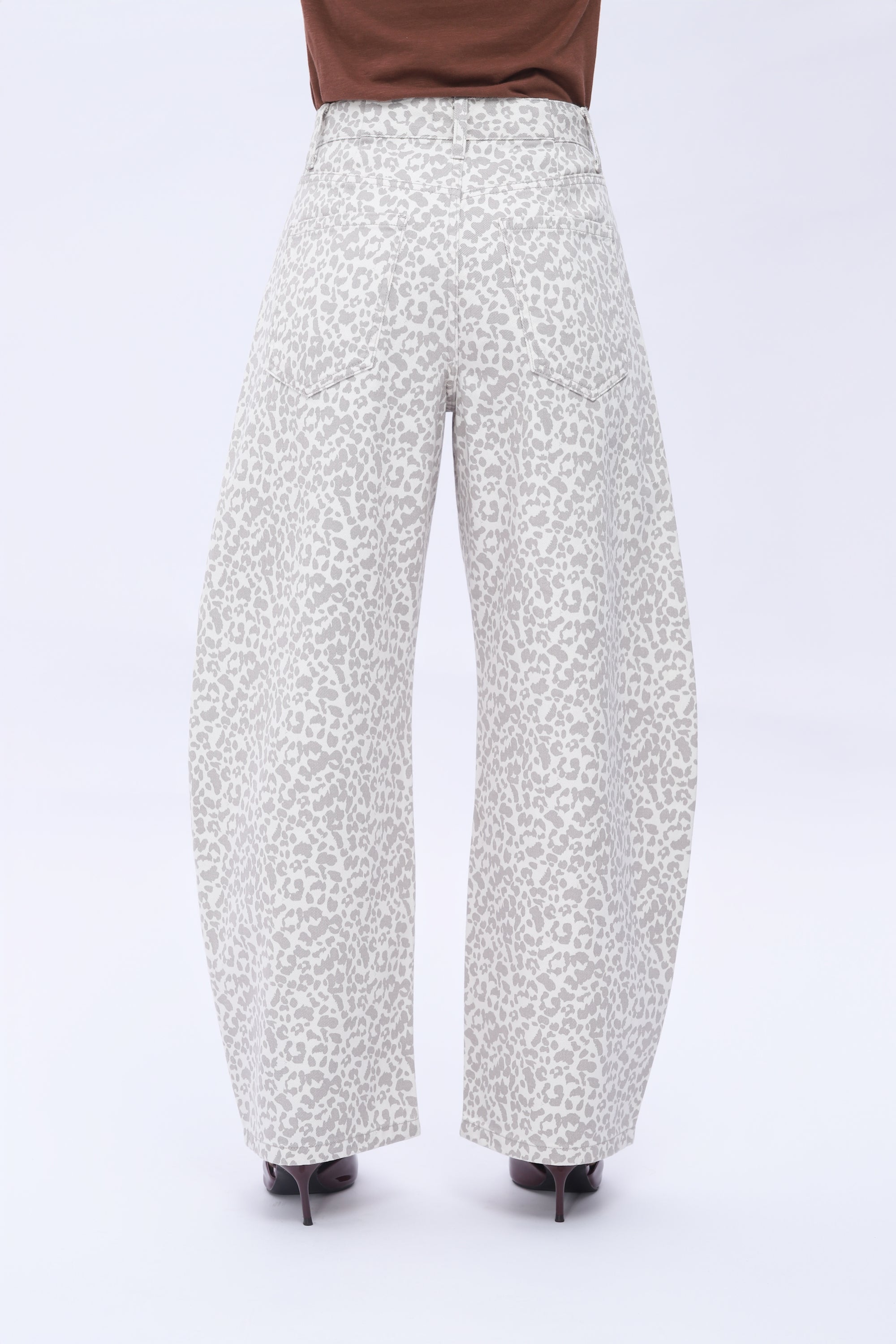 ONESO High Waist Vintage Loose Wide Leg Jeans