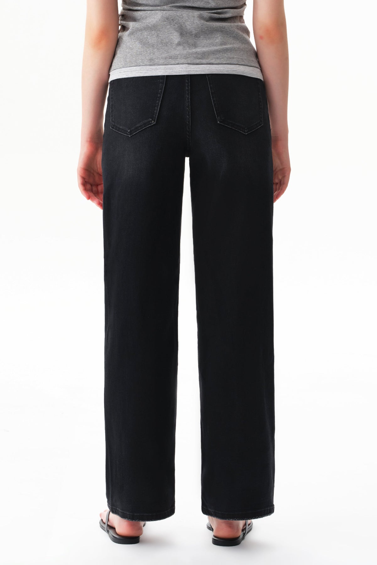ONESO Versatile High Rise Straight Jeans