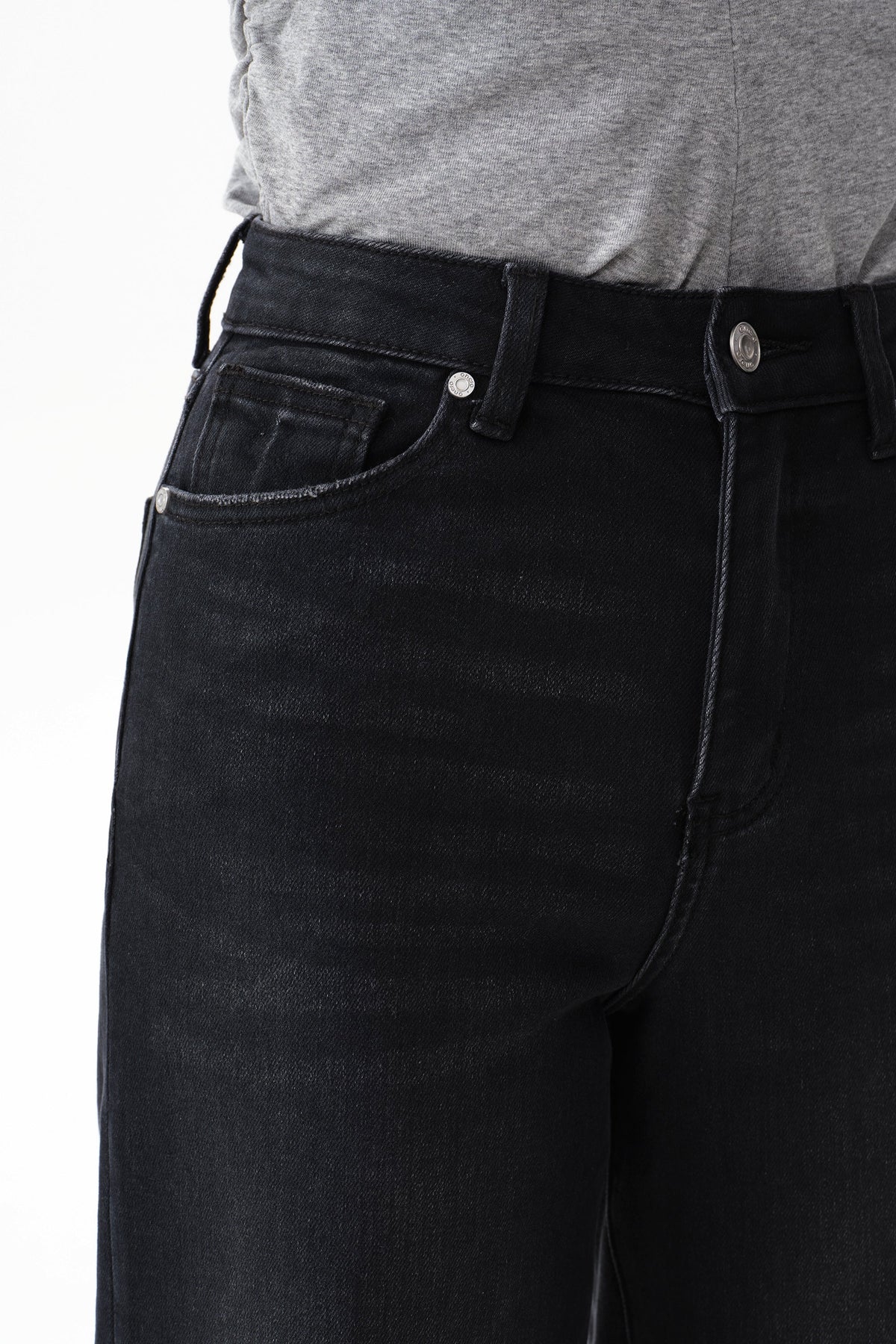 ONESO Versatile High Rise Straight Jeans