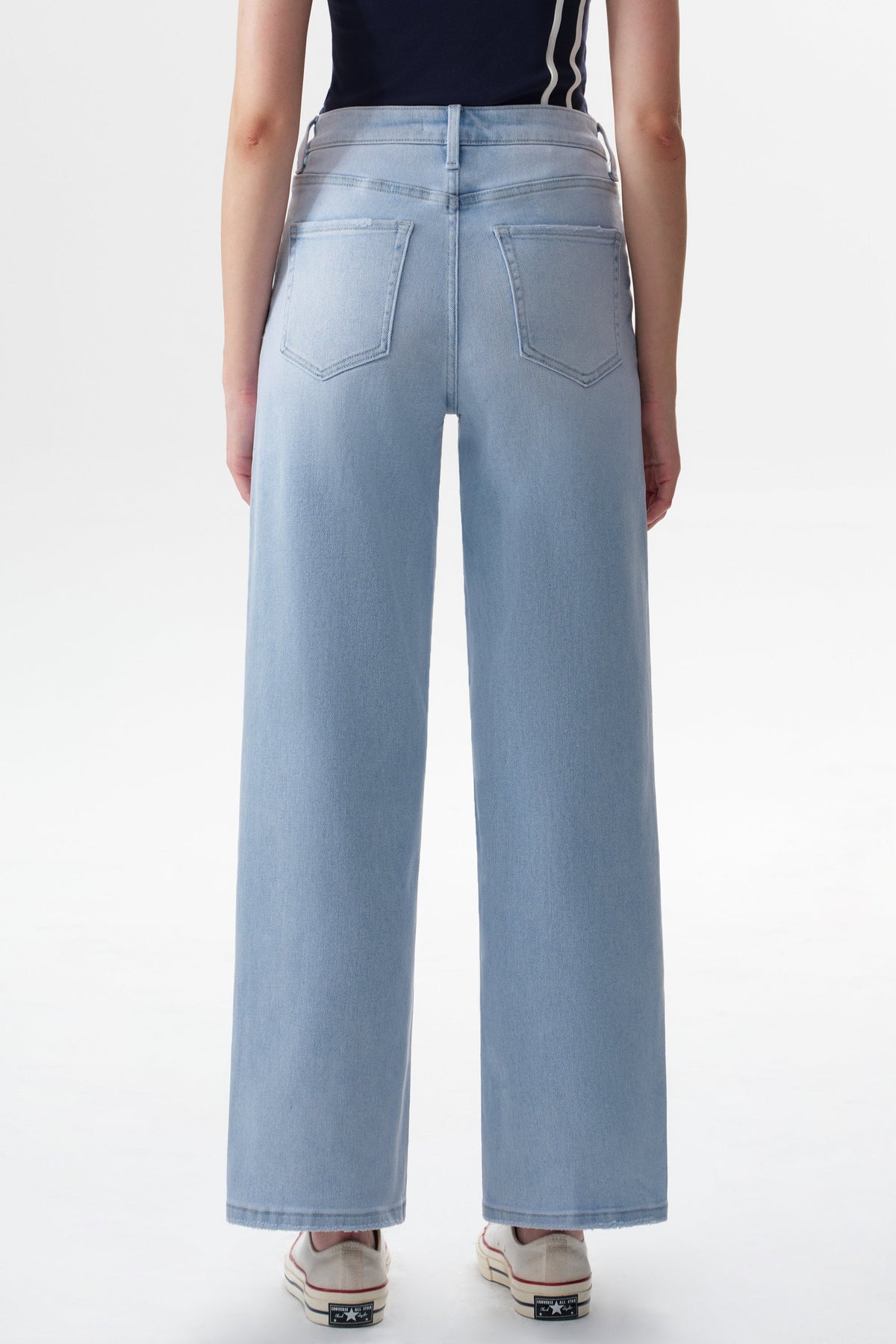 ONESO Versatile High Rise Straight Jeans
