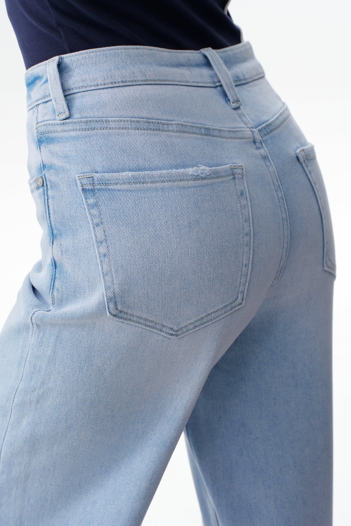 ONESO Versatile High Rise Straight Jeans