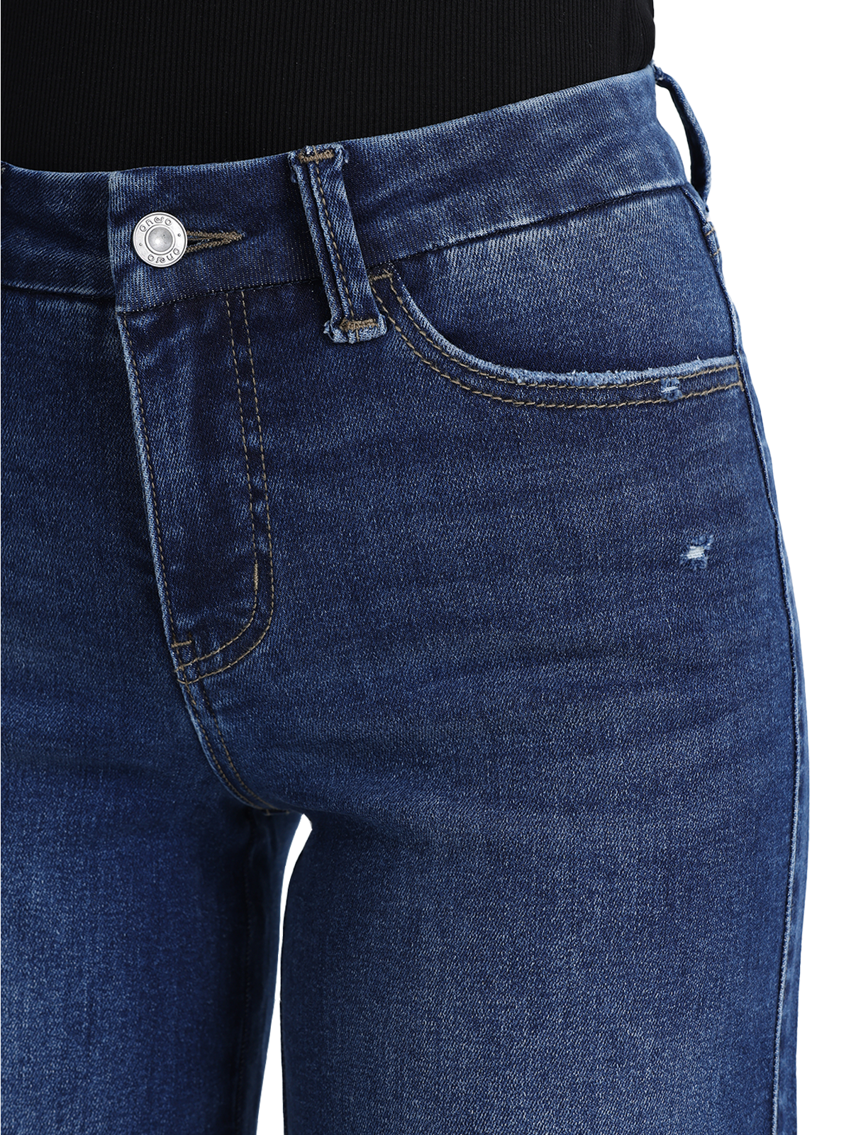 ONESO Mid Rise Wide Leg Jeans