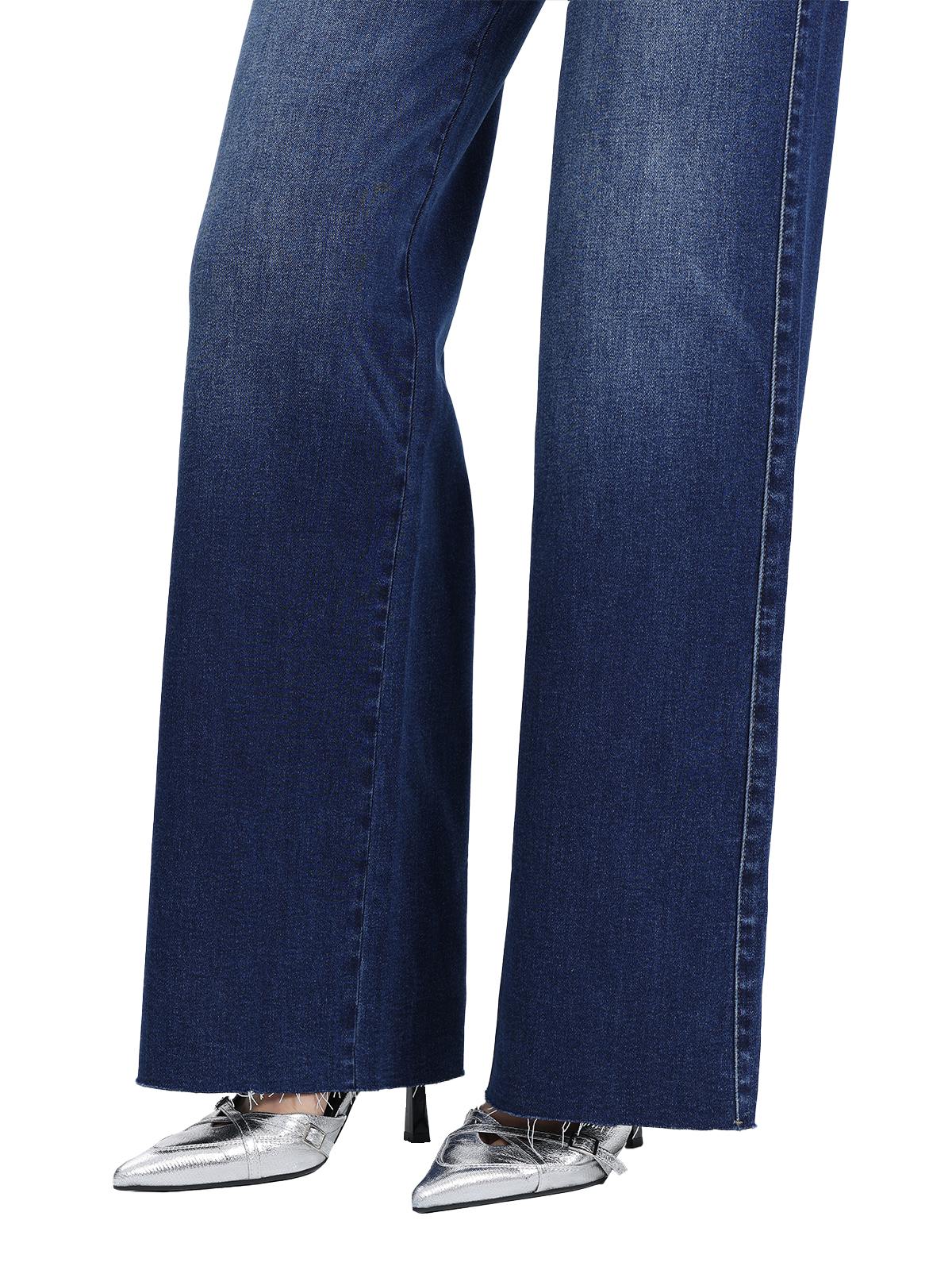 ONESO Mid Rise Wide Leg Jeans