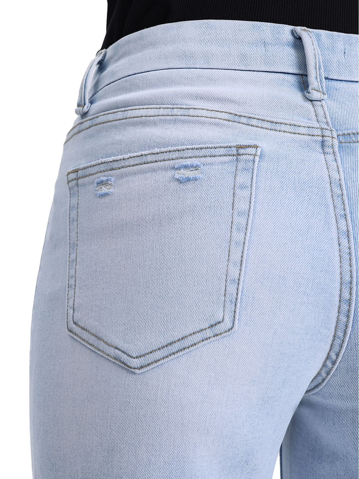 ONESO Classic Mid Rise Wide Leg Jeans