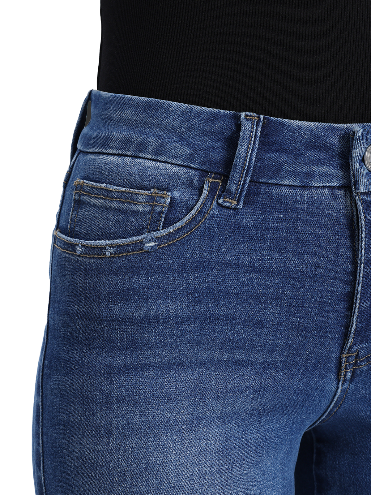 ONESO Women Mid Rise Vintage Wide Leg Jeans