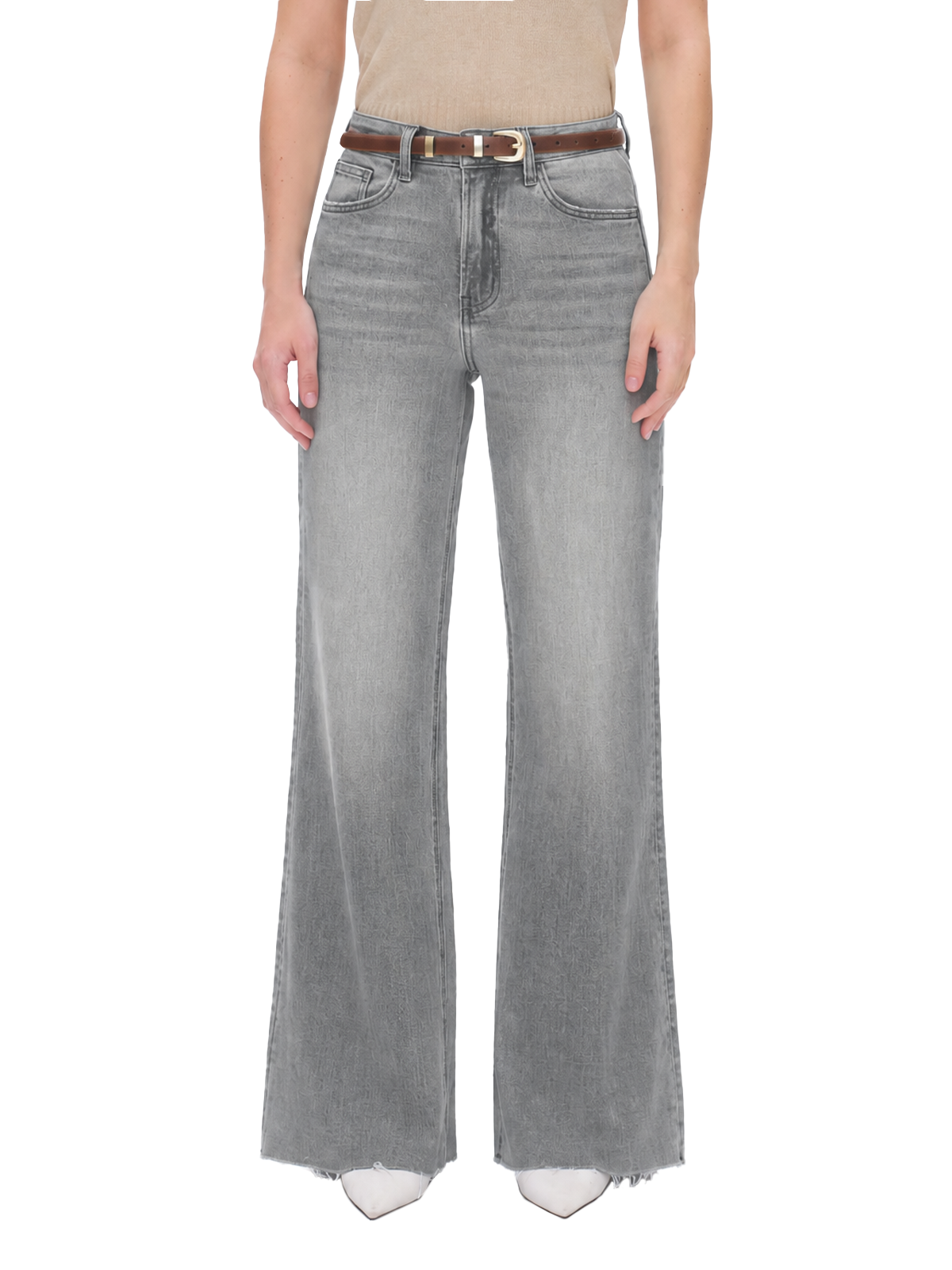 ONESO Vintage Super High Rise Wide Leg Jeans