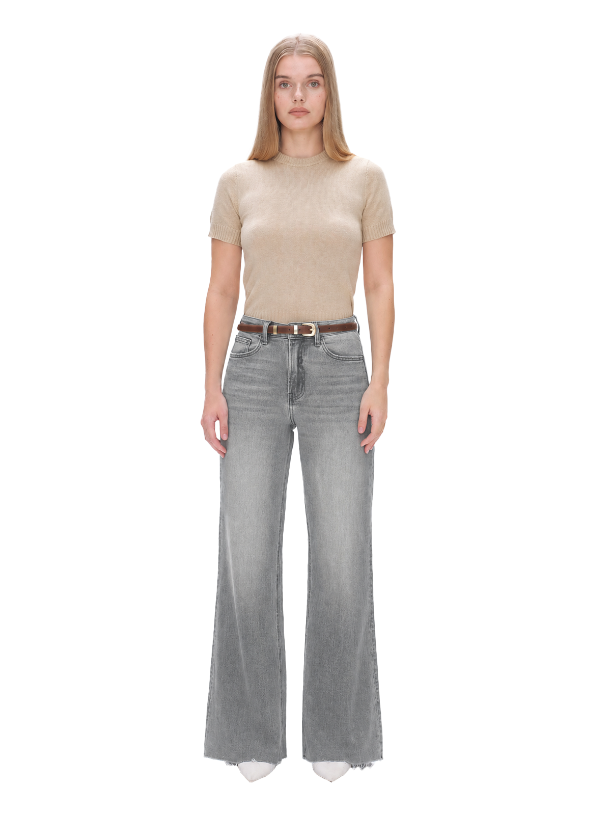 ONESO Vintage Super High Rise Wide Leg Jeans