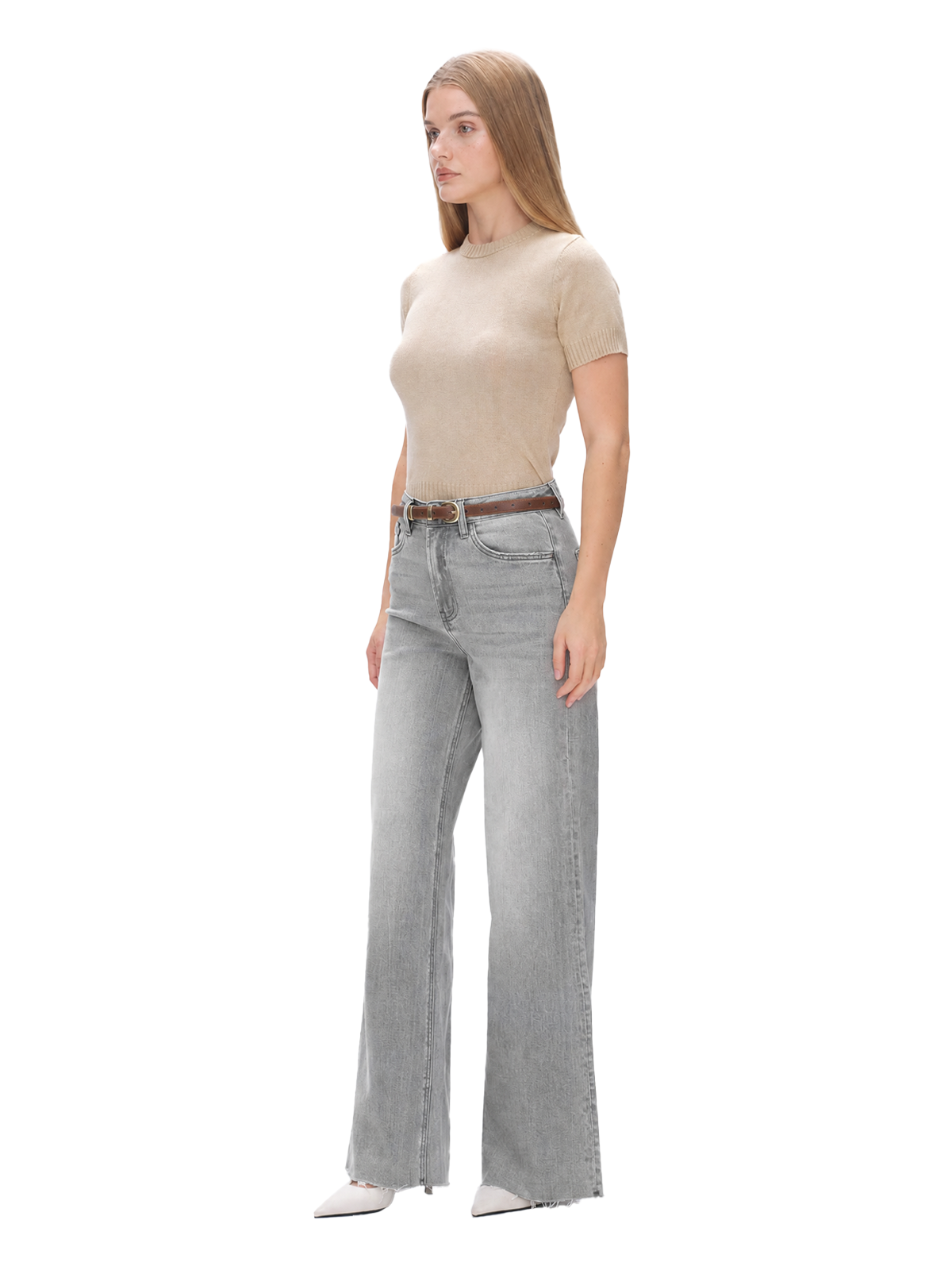 ONESO Vintage Super High Rise Wide Leg Jeans