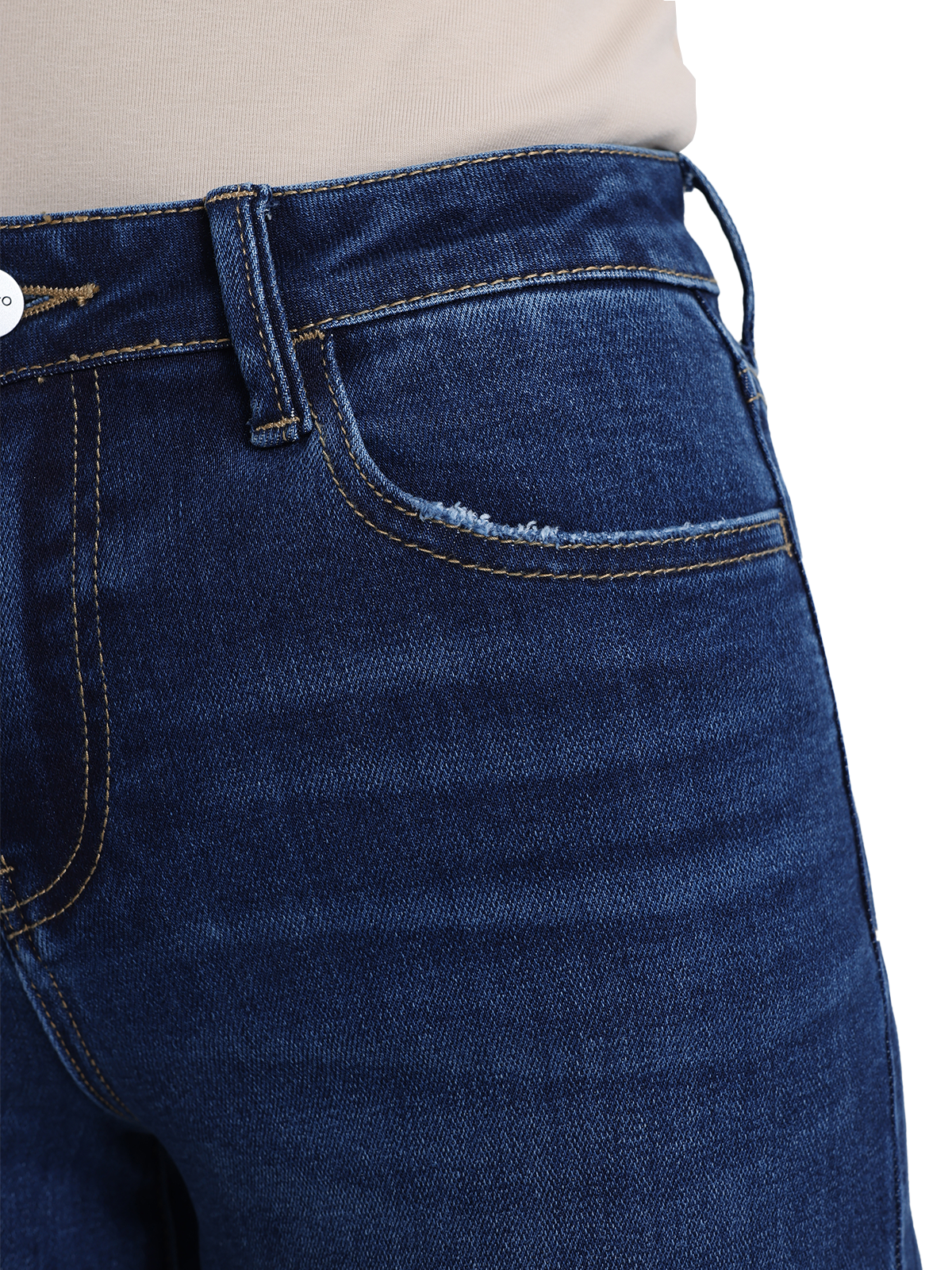 ONESO Chic High Rise Wide Leg Jeans