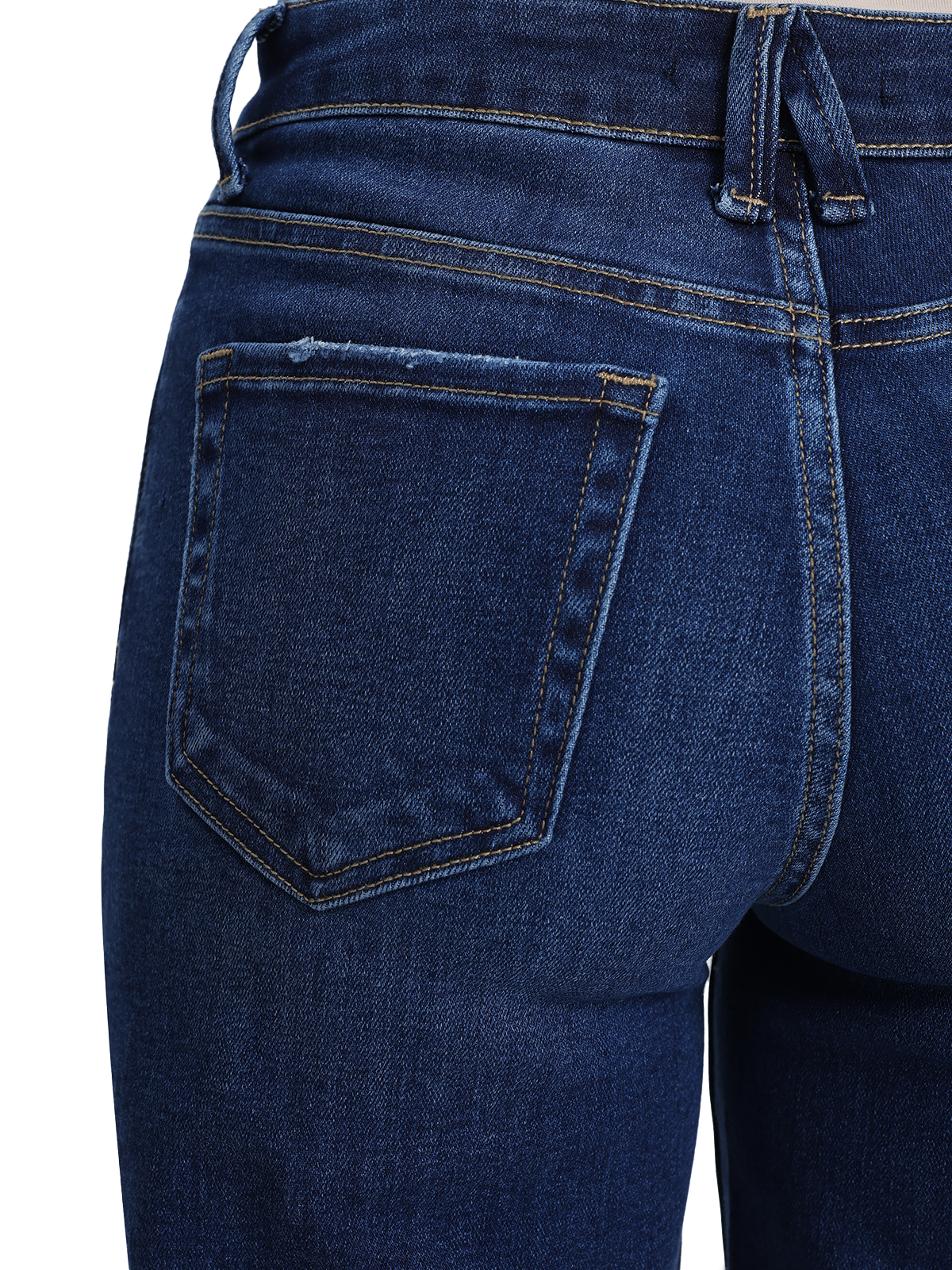ONESO Chic High Rise Wide Leg Jeans