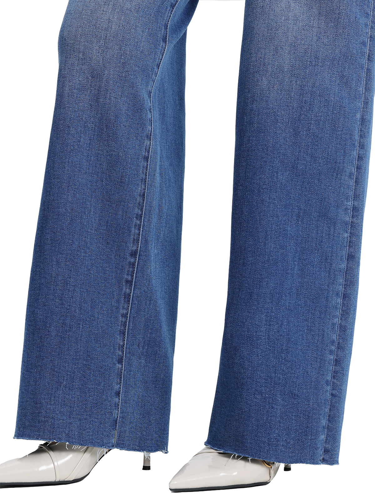 ONESO Chic High Rise Wide Leg Jeans